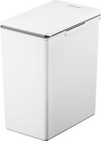 "Fackelmann OSLO Touch" šiukšlių dėžė 20 l, balta - idealiai tinka keliems konteineriams, lengva ir tvirta, atidaroma švelniu lietimu