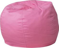 "Flash Furniture" maža kieta šviesiai rožinė vaikų Bean Bag kėdė