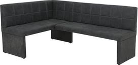 "Hela Tische", "Melanie" kampinio suolo sėdynės užvalkalas "Microfibre Vintage Look Anthracite" ilgas kairysis šonas Š 140 x 200 x H 90 cm