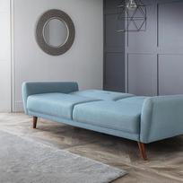 "Julian Bowen Monza" audinio sofa lova, mėlyna