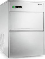 "Klarstein Powericer" profesionalus ledo kubelių gaminimo įrenginys, ledo gaminimo įrenginys, LED, be skonio, labai tylus, nerūdijantis plienas, 10 kg laikymo skyrius, 260 W, 50 kg/24 val., sidabrinės spalvos