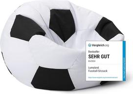 "Lumaland" prabangus futbolo maišelis "Bean Bag" Aukštos kokybės futbolo sėdynės pagalvėlė iš "Comfortline Original