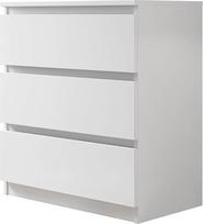 "Malwa M3" 3 stalčių komoda "Sideboard" Aukštos lentos daugiafunkcinė spintelė prieškambario svetainei Valgomasis kambarys