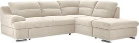 "Mivano Corner Sofa Coast" - didelė L formos sofa lova su ottomanu kairėje