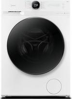 "Midea MF200D86WB-14DAS" skalbyklė-džiovyklė 8/6 kg skalbimo/džiovinimo, inverterinis maitinimo variklis, gaivinanti, 60 min. skalbimo ir džiovinimo, garų priežiūra, Turbo skalbimas, 48 cm gylis, programėlės valdymas, "AquaStop