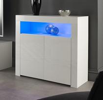 "MMT Furniture Designs Ltd" SIb02Baltas medinis staliukas, baltas, 90 x 35 x 83 cm (plotis x gylis x aukštis)