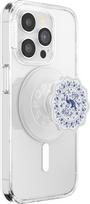 "PopSockets" telefono laikiklis "MagSafe" su atraminiu stovu, magnetinis stovas, keičiama viršutinė dalis, saugus laikiklis "iPhone MagSafe" dėklams, telefono ir planšetinio kompiuterio laikiklis - "Peacock Saucer