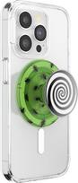 "PopSockets" telefono laikiklis "MagSafe" su atraminiu stovu, magnetinis stovas, keičiama viršutinė dalis, saugus laikiklis "iPhone MagSafe" dėklams, telefono ir planšetinio kompiuterio laikiklis, "Beetlejuice" - emaliuotas, tvirtas ir nepatvarus