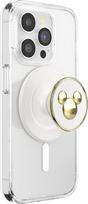 "PopSockets" telefono laikiklis "MagSafe" su atraminiu stovu, magnetinis stovas, keičiama viršutinė dalis, saugus laikiklis "iPhone MagSafe" dėklams, telefono ir planšetinio kompiuterio laikiklis, "Disney" - emaliuotas Mikis