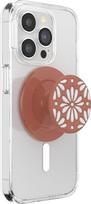 "PopSockets" telefono laikiklis "MagSafe" su stovu, magnetinis stovas, keičiama viršutinė dalis, saugus laikiklis "iPhone MagSafe" dėklams, telefono ir planšetinio kompiuterio laikiklis, mielas "PopSockets" - "PopOut" glazūruota terakota