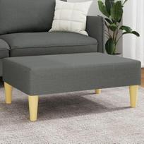 "Rantry" kojų taburetė Tamsiai pilka 77 x 55 x 31 cm Medžiaginė sodo sofa lova Svetainės sofa Sofos lauko svetainei Lauko svetainė Terasa Lauko erdvė