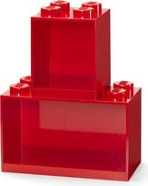 "Room Copenhagen" LEGO kaladėlių lentynos rinkinys, 2 dalys, raudonos spalvos