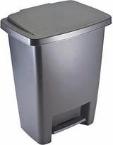 "RUBBERMAID" šiukšliadėžė "Step-On", pilka, 8,3 galono (FG284187CYLND)