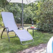 "Siena Garden Bito Tilt Lounger" antracito / balandžių mėlyna