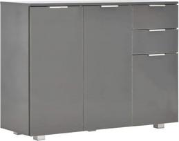 "Tidyard" komoda su 2 stalčiais ir 3 durelėmis, universali spintelė Virtuvės spintelė Valgomojo spintelė 107 x 35 x 76 cm (plotis x gylis x aukštis)