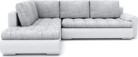 "Tokio V" kampinė sofa su miego funkcija, geriausia sofa lova, kampinė sofa su lovos stalčiumi, minkšti svetainės baldai, baldai (LAWA 09 + Soft 17 Left), 200 x 75 x 230 cm