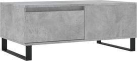 "vidaXL" kavos staliukas "Concrete Grey" 90 x 50 x 36,5 cm Medienos medžiaga