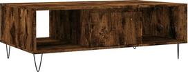 "vidaXL" kavos staliukas "Smoked Oak" 104 x 60 x 35 cm Medienos medžiaga