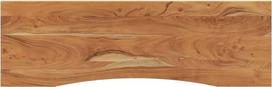 "vidaXL" stalviršis, stačiakampio formos stalviršis, stačiakampio formos, stalviršis stalui, valgomojo stalas, medinis stalviršis, biuro stalviršis, 160 x 50 x 2,5 cm, akacijos medžio masyvas