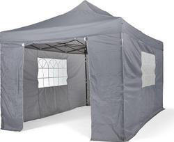 All Seasons Gazebos 3x4.5m vollständig wasserdichtes Faltpavillon mit 4 Seitenteilen