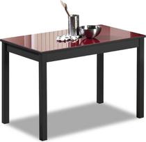 ASTIMESA virtuvės stalas raudonas 110 cm x 70 cm