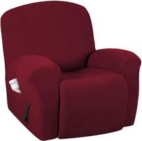 Aukštos tempimo Spandex Sofa padengti denio kėdės apsauginis dangtelis 1 gabalas denio kėdės baldų dangtelis Apsauginis dangtelis Mašinų skalbimo Lycra žakardo audinys likti vietoje ir vietoje, gultas