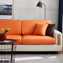Aukštos tempimo vandeniui atsparus PU odos sofos dangtelis Neslystantis baldų apsauginis 2 3 4 sėdimųjų vietų atitinkančios kėdės pagalvėlė Sėdynė Patio Couch Slipcover