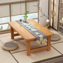 Bambukinis sulankstomas stalas, japoniškas žemas grindų stalas sėdimoms vietoms, erdvę taupanti sėdynė ant grindų, tatami stalas, nešiojami valgomojo baldai gyvenamajame kambaryje (A, 60 x 40 x 30 cm/23,6 x 15,7 x 11,8 colių)