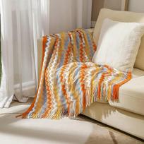 Boho lova Patikrinta antklodė Geometrija Aztekas Baja antklodės Etninis sofos dangtelis Slipcover Decor Throw Wall Hanging Gobeleno kilimas