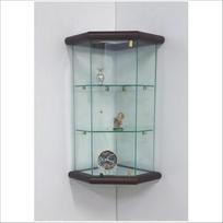 BY VETRERIA MICELI VM502T-TR Sieninė stiklinė vitrina (tamsus riešutmedis)