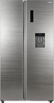 CHIQ Side By Side Kühlschrank, 562L | 177 cm Hoch, 91 cm Breit | Total No Frost, Kühlschrank mit Wasserspender | -32 °C Schnellgefrieren, ECO-mode, LED-Touch-Bedienfeld, Multi Air Flow, 39 db