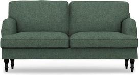 COMFORTLY 2 vietų sofos užvalkalas rankų darbo, suderinamas tik su "Stocksund" sofos užvalkalais (stiprus, žalias)