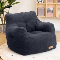 Cvortll Bean Bag kėdė su užpildu, Bean Bag sofa su Tufted minkštu užpildu, pūkuota ir tingi sofa, patogūs jaukūs Bean Bag kėdės su atminties putų bendrabučio, buto,