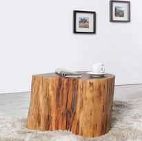 Dizainas Unikalus kavos staliukas PUNE Akacijų medžio kamieno 50 cm x 45 cm