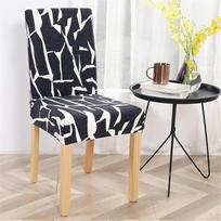 Dotbuy kėdžių dangteliai 1/4/6/10 rinkinys Stretch valgomojo kėdės dangtelis Apsauginis dangtelis Elastiniai dangteliai vestuvių viešbučio valgomojo kambario kėdžių apdailai