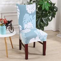 Dotbuy kėdžių dangteliai 1/4/6/10 rinkinys Stretch valgomojo kėdės dangtelis Apsauginis dangtelis Elastiniai dangteliai su moderniu modeliu vestuvių viešbučio valgomojo kambario kėdžių apdailai