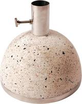 Esschert Design PV09 24 x 25 x 25 cm 115 kg S Granito stovas saulės skėčiams - baltas