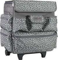 Everything Mary Teacher Roll Bag Grey & White - mokytojo krepšys - vežimėlis mokytojams, biuro, amatų ir valymo reikmenims