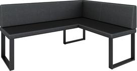 FURNISTAR "Akiko" metalinių kampinių suolų komplektas jūsų valgomajam, virtuvei, moderniam kambariui, svetainės zonai, valgomojo kampeliui. Puikiai tinka virtuvei, biurui ir priimamajam. Tvirtas ir stiprus atlikimas. (Minkštas 11, 168 x 128 cm