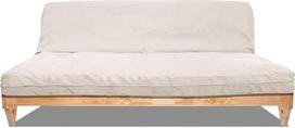 Futon On Line Sofa lova "Fresh", natūrali, neapdorotas užvalkalas, 200 x 140 cm.