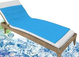 Gelinis vėsinantis kilimėlis suaugusiesiems Žmonės Vėsinantis kilimėlis naktiniam prakaitavimui ir miego kokybei pagerinti Viengulė paklodė Topper Mat Pillow 100% saugus ir švarus paplūdimio kilimėlis (170 x