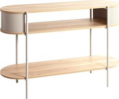 HAKU konsolė Natūralus ąžuolas Kašmyro pilka MDF Metalas Matmenys W 110 x H 76 x D 39 cm Stilius: Modernus