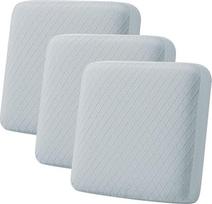hyha Žakardas Kanapės pagalvėlės apima, Magic Sofa Slipcovers, skalbiami Diamond grotelių grotelės Stretch Kanapės sėdynės pagalvėlė apima sekcijos sofos (1 gabalas didelis, šviesiai pilka)