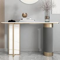 IBOWZ Modern Console Table Side Table for Small Sofa Hallway Entryway Industrial Foyer Accent for Living Room Entrance Hallway Bedroom