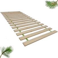 INNOVAHOME Sunkios ritininės grotelės, 80 x 200 cm, 70 mm pločio skersmens skersiniai, 18 mm storio, iš pušies masyvo, maksimali apkrova 140 kg