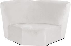 Įtempto kampo sofos dangtelis 1 gabalas Velveto kampinis sofos dangtelis Sofos dangtelis Sekcijos šezlongas Vienos dalies sofos dangtelis L formos sofos sofa Papildoma sėdynė minkšta su elastingu dugnu Dramblio kaulas