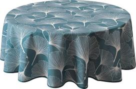 Le linge de Jules Biloba dėmėms atspari staltiesė Apvali mėlyna 160 cm