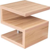 levandeo Sigi Kavos staliukas Heartwood Bukas dizainas 44 x 44 cm Aukštis 44 cm Pagaminta Vokietijoje Nesurenkama Kietai klijuotas šoninis staliukas Svetainės staliukas