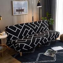 LiveGo Armless Futon Slipcovers Stretch sulankstomos sofos lovos Slipcovers su elastinga pagrindo atspausdintas pritaikytas lovos dangtelis baldų apsauga augintiniams vaikams
