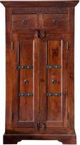 MASSIVMOEBEL24.DE "Oxford Acacia Room Divider", spalva: Spalva: tamsiai ruda, dydis: 72 x 38 x 132 cm (plotis x gylis x aukštis)